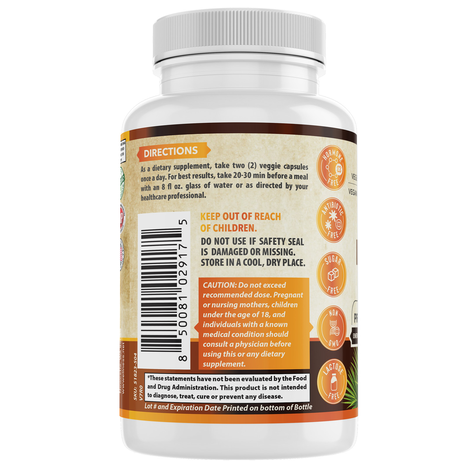 Advanced Prostate Complex. Prostate Support for Mens Urinary Health. USA Made.