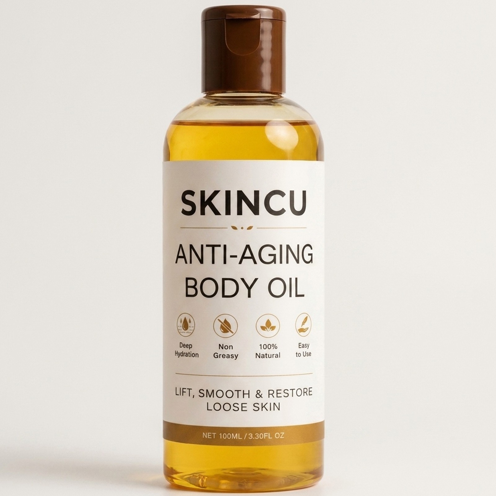 Skincu Glow Remedy Anti-Aging Body Oil – Skin Tightening & Firming Formula 100ml