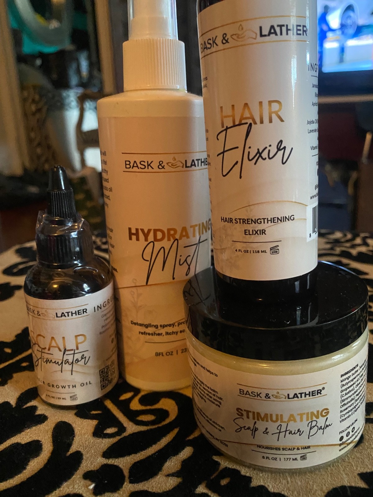 Bask and Lather Hair Growth Bundle
