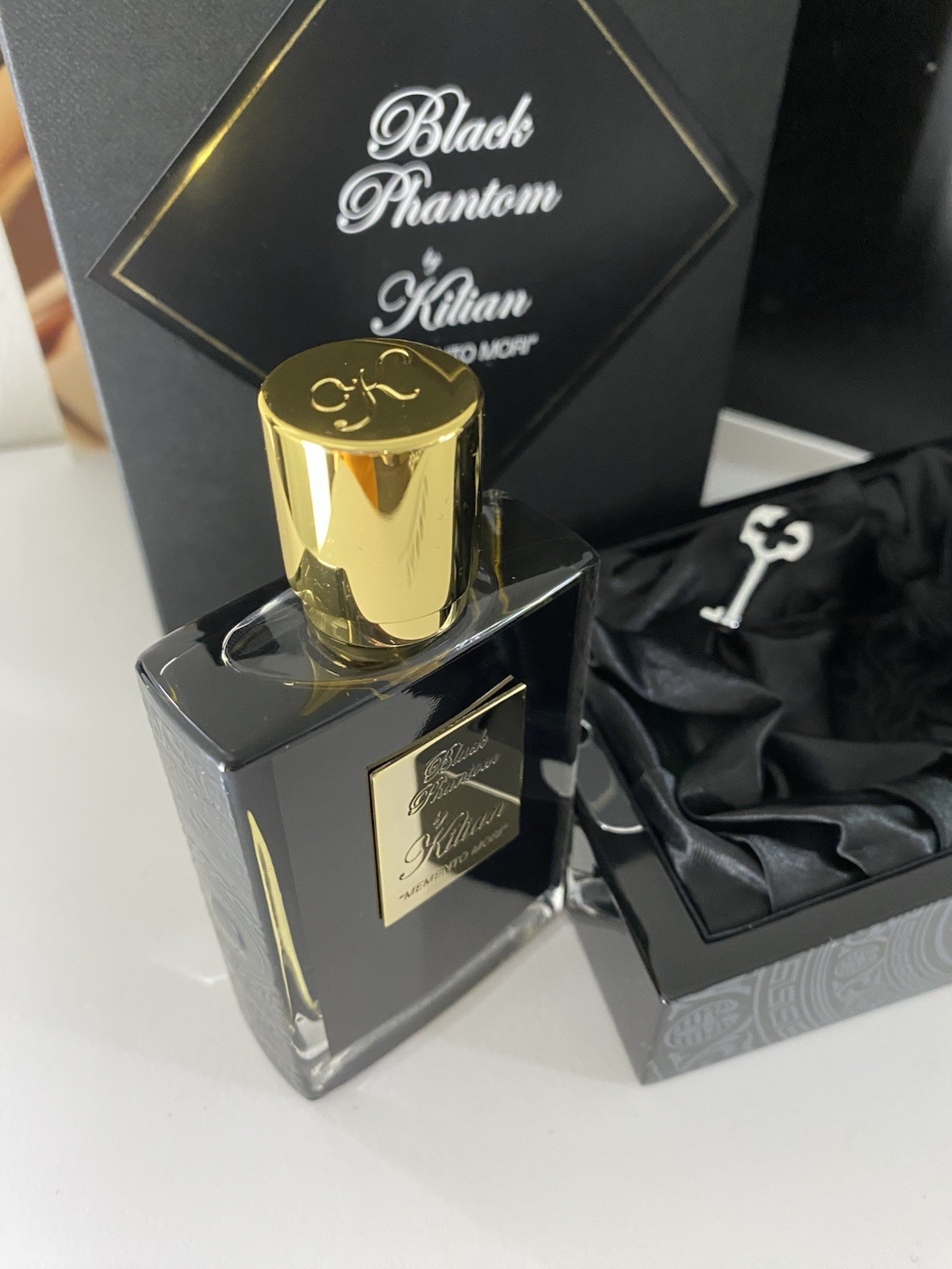 Kilian Black Phantom EDP With Coffret Vaporisateur Spray, MEMENTO MORI, 1.7 OZ