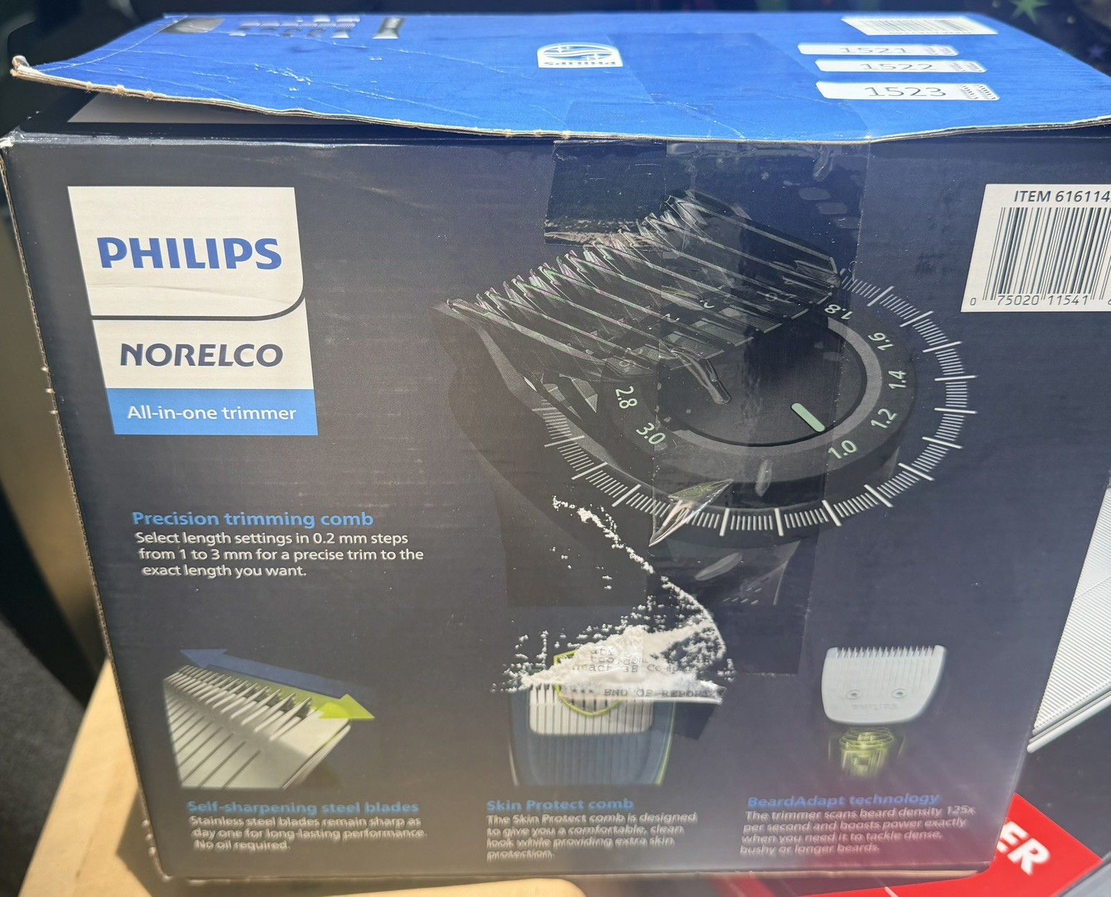 Philips Norelco Ultimate Precision All In One Trimmer & Accessories OB