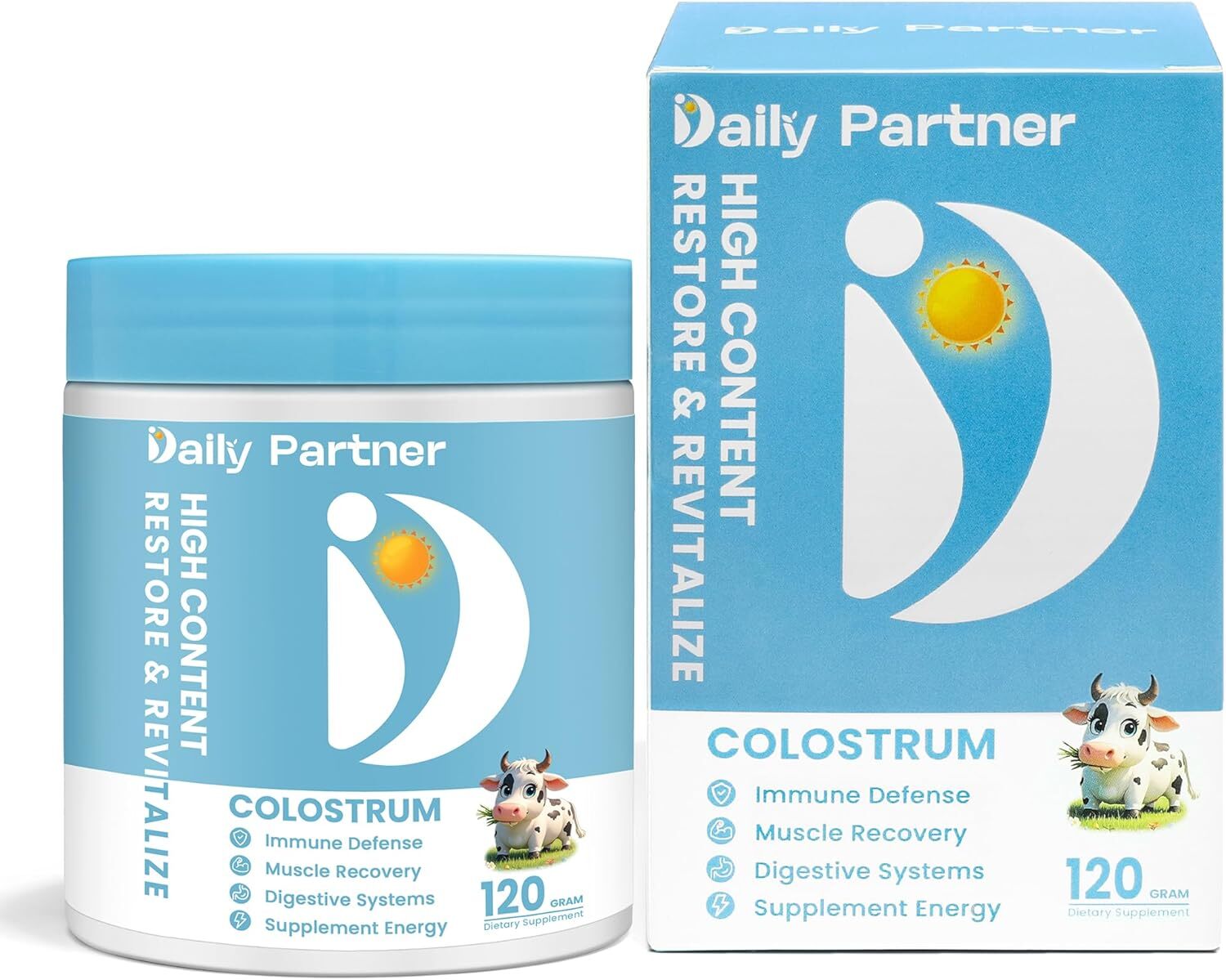 Colostrum Powder Supplement for Humans – Organic Grass-Fed Bovine Colostrum
