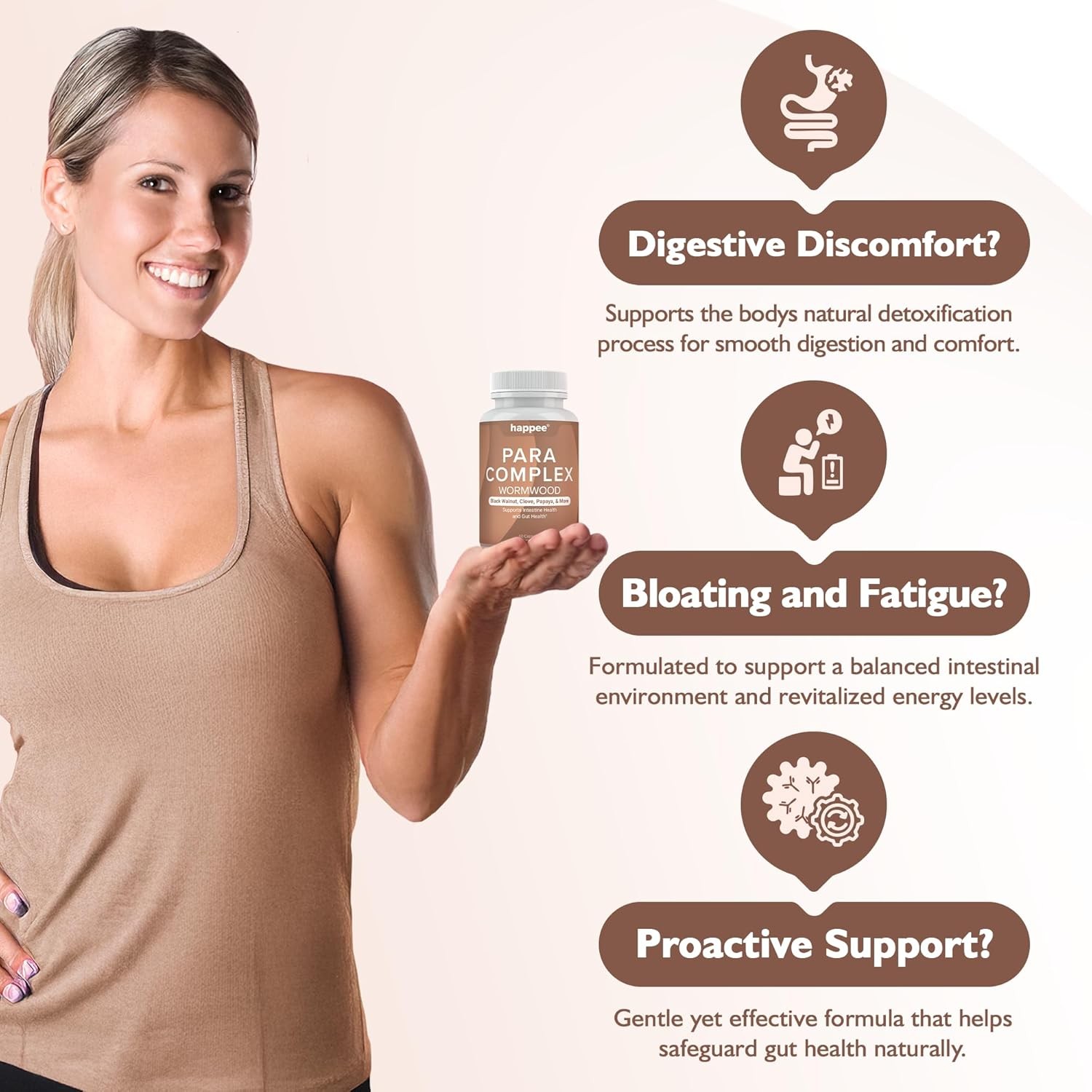 ParaComplex Intestinal Guard for Humans – para Purge Herbal Cleanse for G