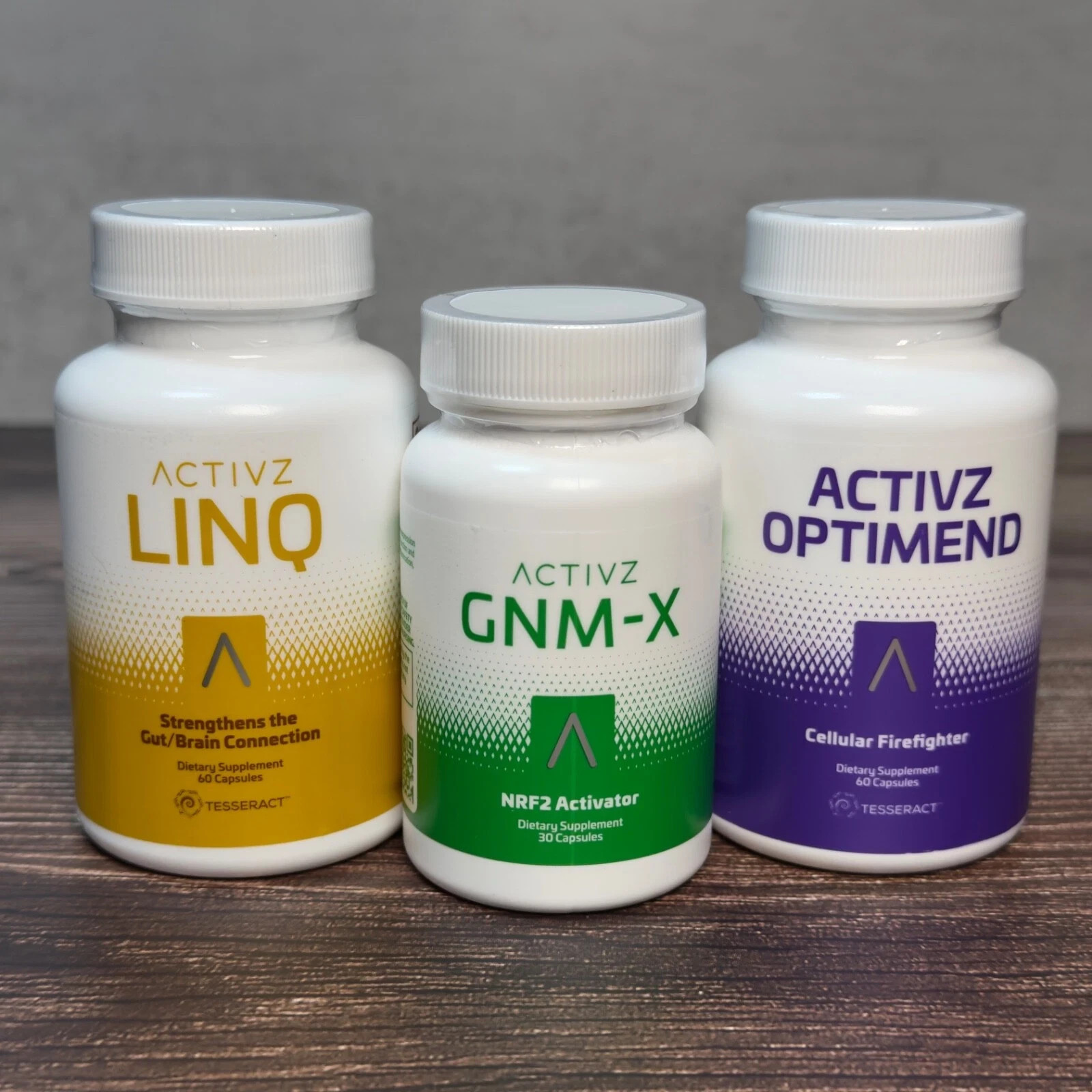 ACTIVZ Trifecta GNMX + LINQ + OPTIMEND – Brand New/Sealed! Exp 10/2026