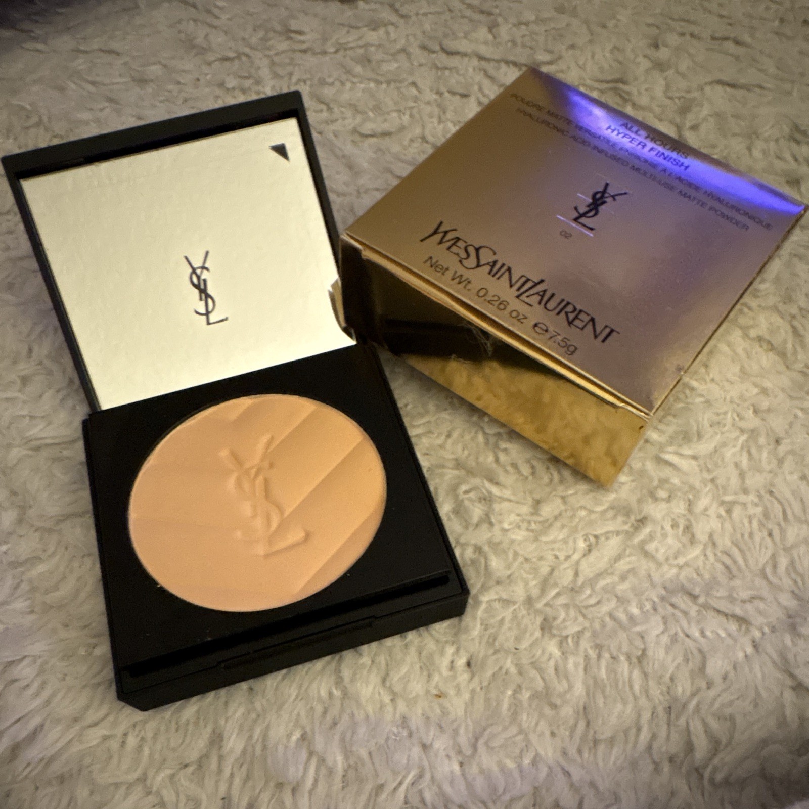 Yves Saint Laurent All Hours Hyper Finish Pressed Face Powder Shade 02 7.5g