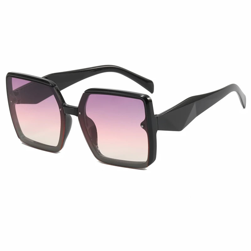 Large Square Frame Sunglasses Europe and the United States Fashion Trend Persona