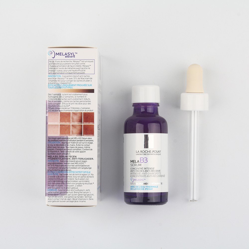 La Roche-Posay Mela B3 Serum, Dark Spot Corrector, 1 fl oz (1-3 pack)