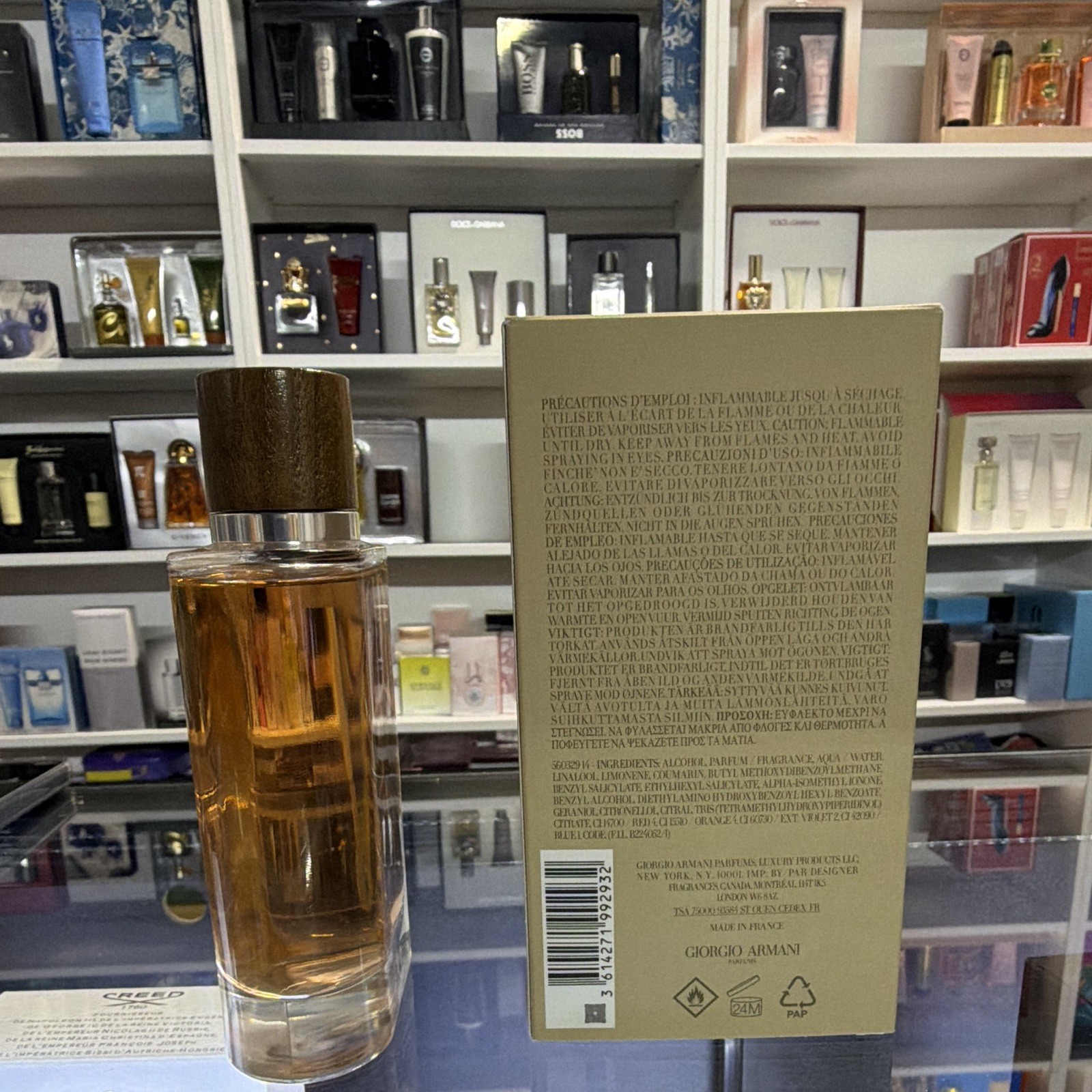 Giorgio Armani Acqua Di Gio Absolu Eau de Parfum Spray 4.2 fl oz Regular