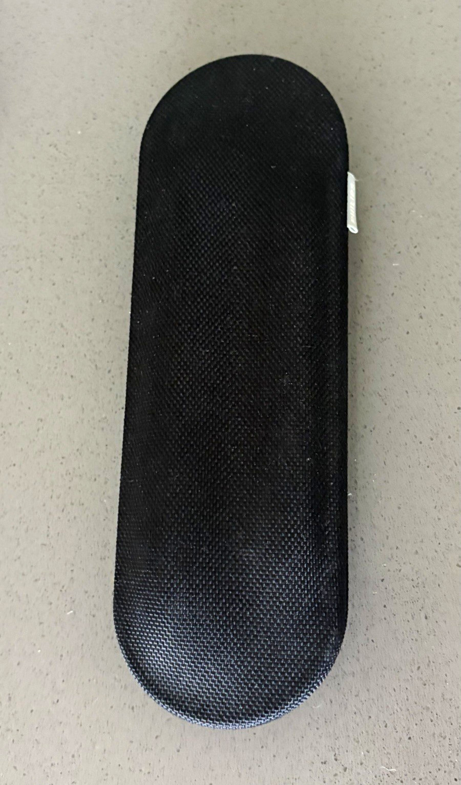 Philips Hard Zip Travel Glasses Case Black w/ Green Interior Plastic/Fabric