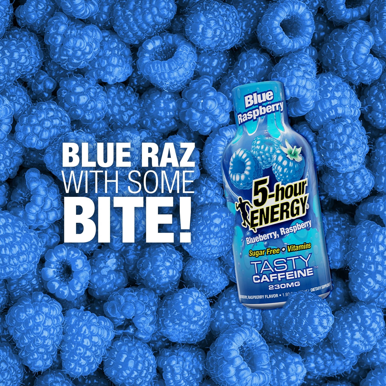 5-hour ENERGY Shot Extra Strength Blue Raspberry Energy Drinks 1.93 fl oz 15ct