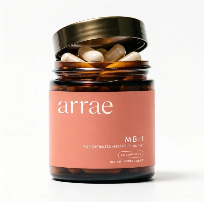 2-Pack arrae MB-1 Optimized Metabolic Burn Metabolism Support 120 Capsules