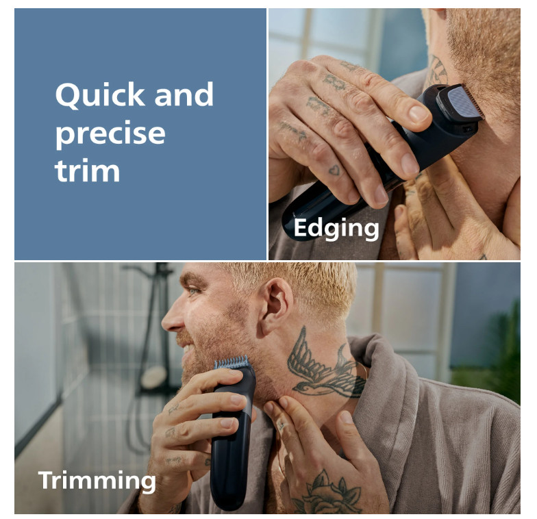 Philips Norelco Beard Trimmer 3000 BT3620 40 Settings Waterproof