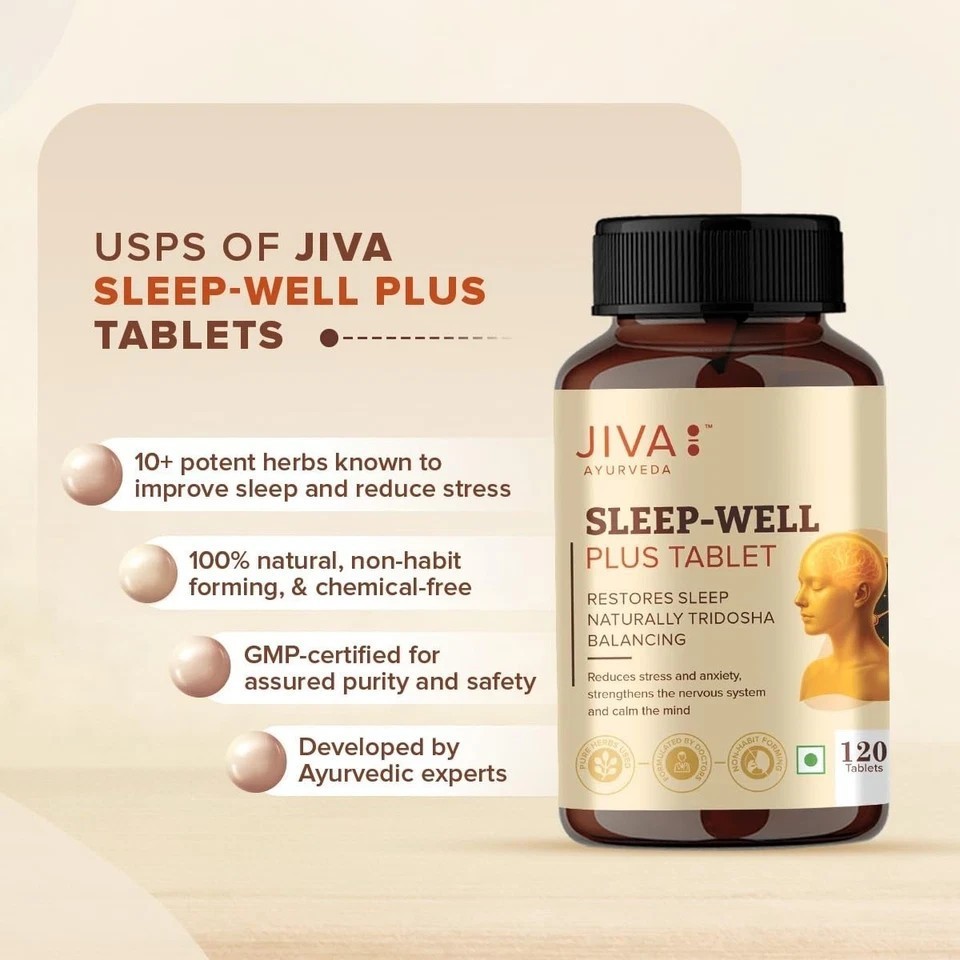 Sleep Well Plus Tablets | Non-Habit Forming | Supports Sleep, Relaxation