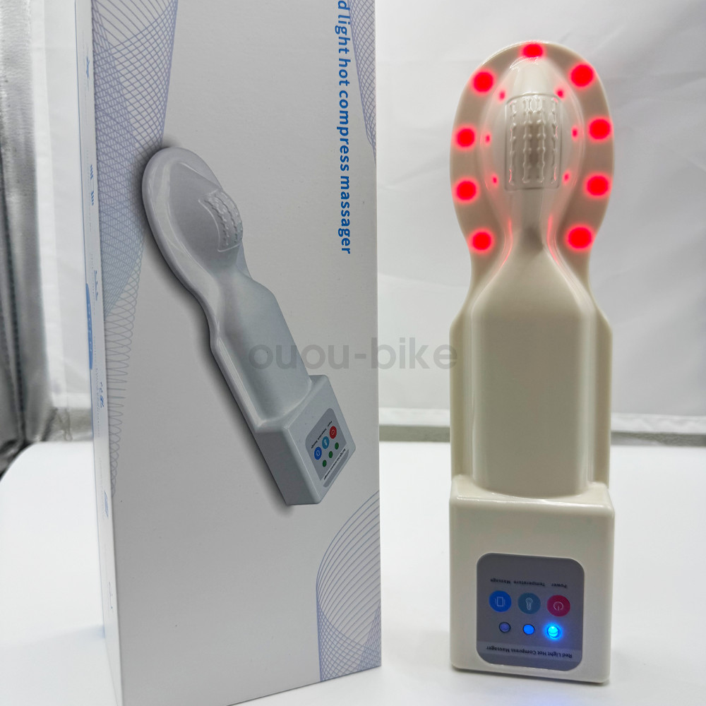 Hemorrhoid Treatment Device 3-in-1 Red Light Heat Vibration Pain Relief