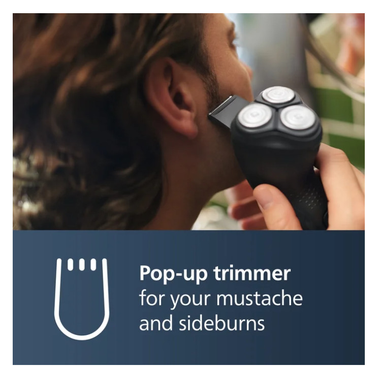 Philips Norelco Shaver 2400 Cordless Electric Shaver Pop Up Trimmer