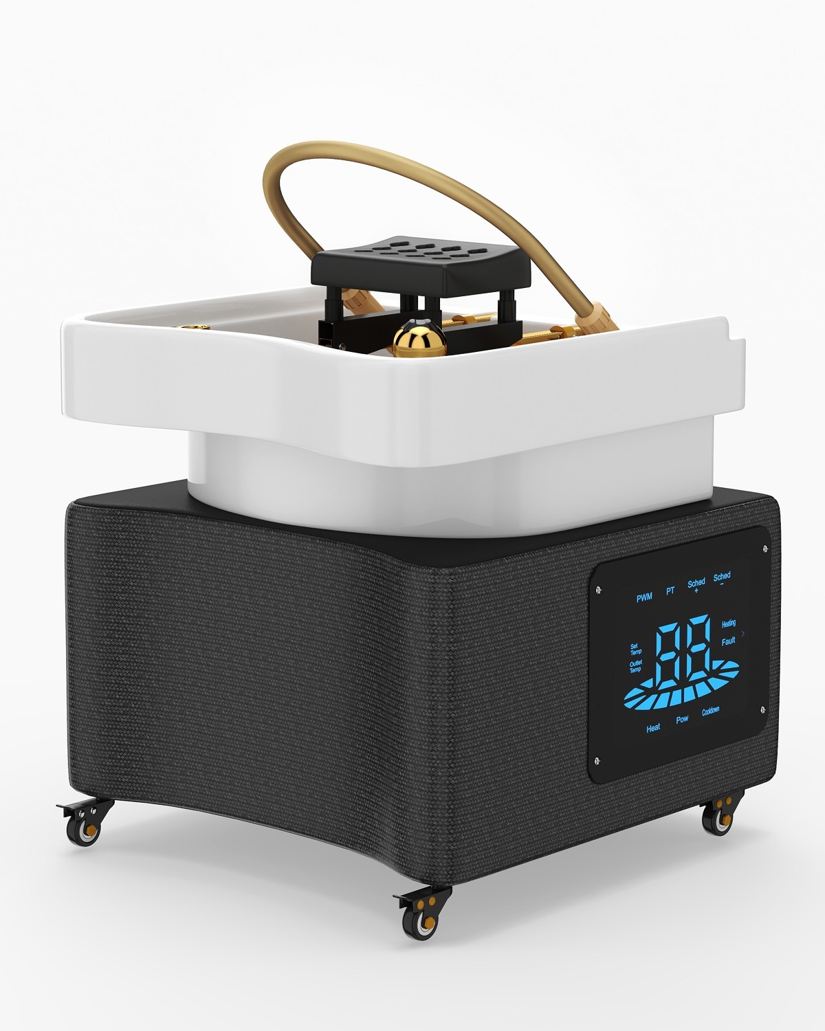 Pro Head Spa -Shampoo Bowl Water Cycle LED Lights Therapy Scalp Care; Equipment