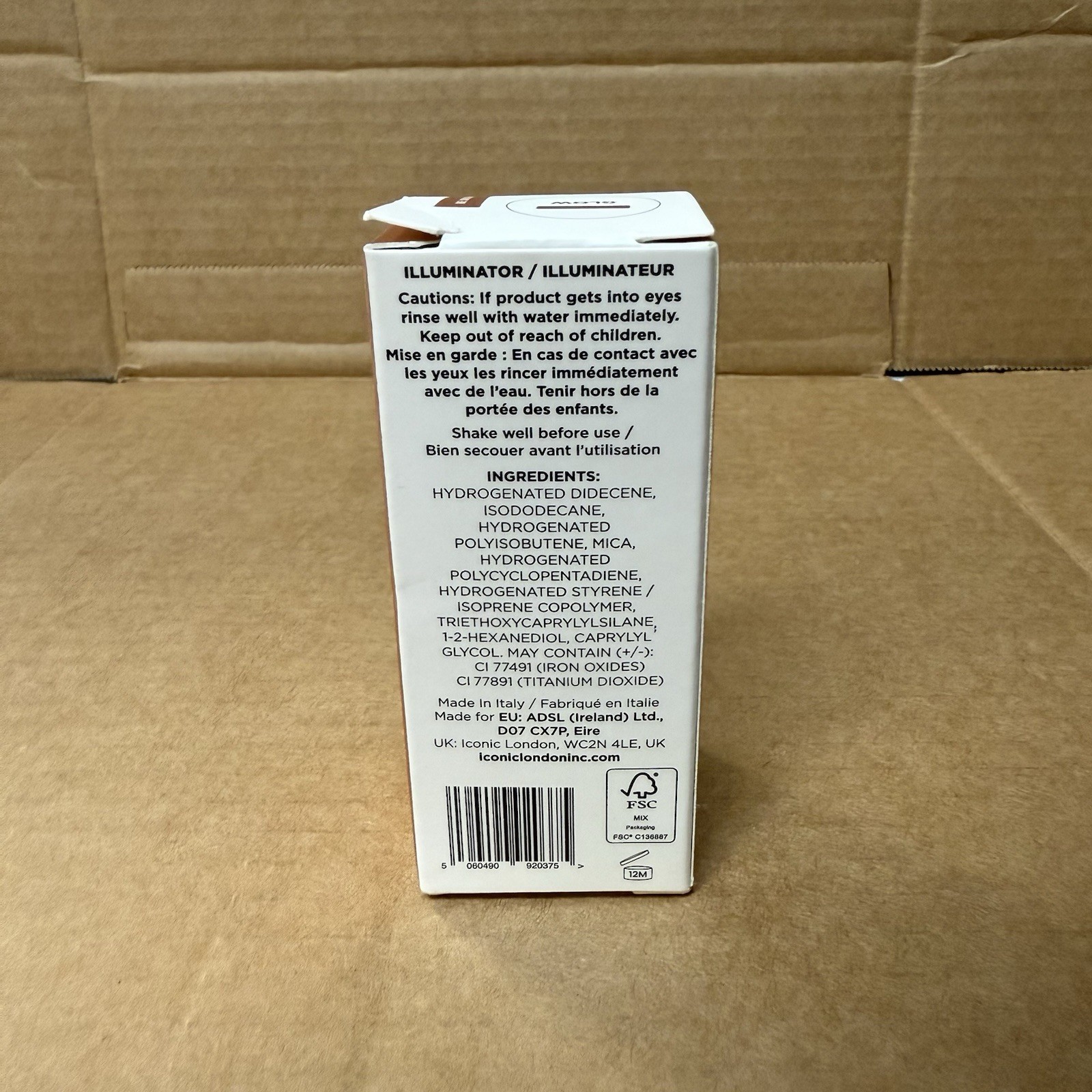 Iconic London illuminator original .45 fl oz illuminator Glow PAO 12M