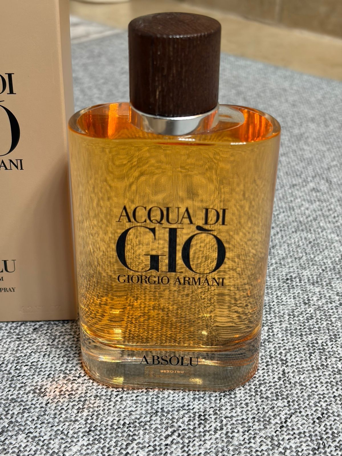 Giorgio Armani Acqua di Giò Absolu Eau de Parfum 4.2 oz Spray for Men Authentic