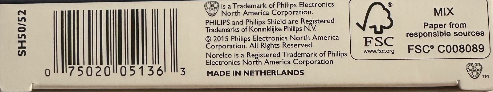 🔥Philips Norelco SH50 Shaving Heads for Series 5000 / Replaces HQ8
