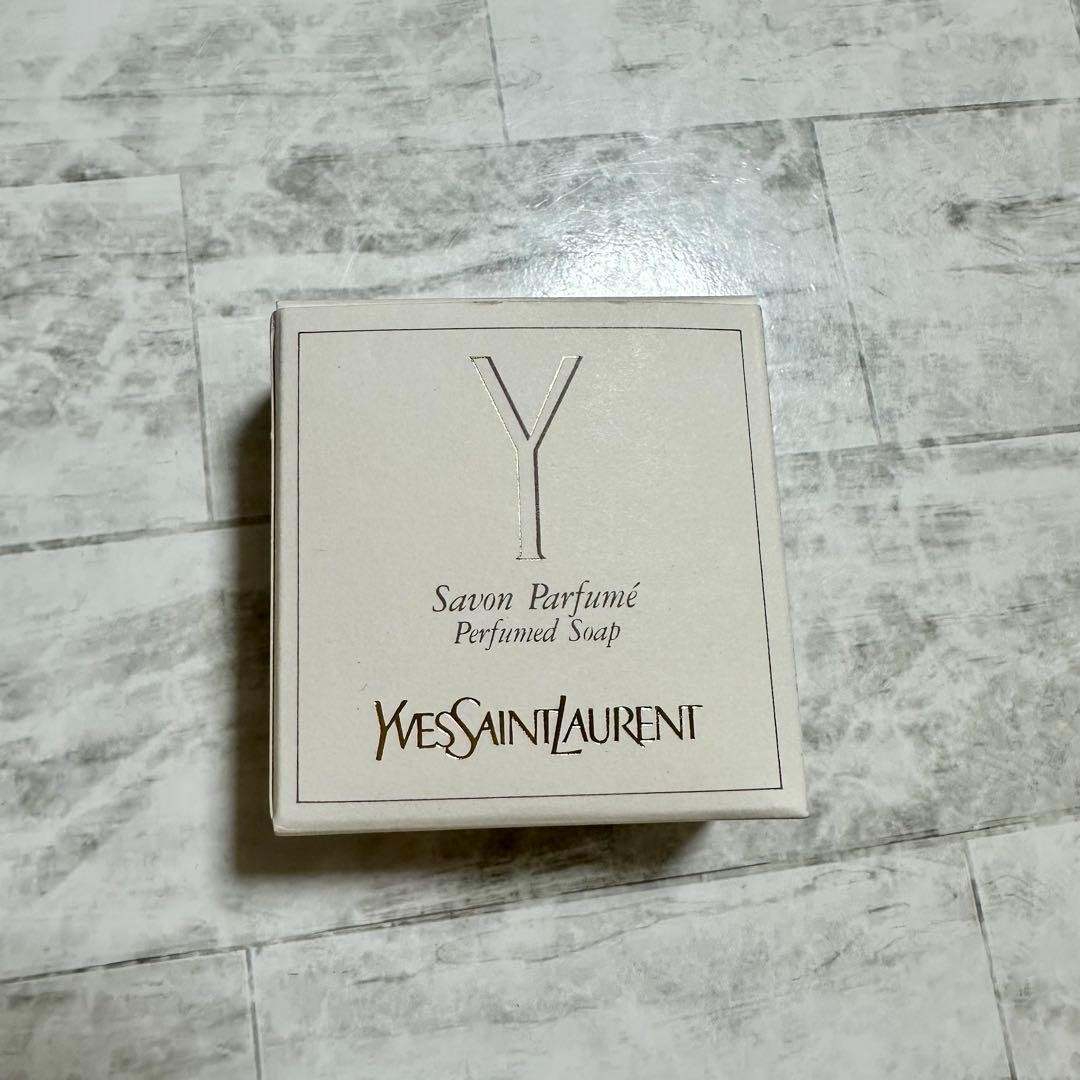 Yves Saint Laurent Y Perfumed Soap 100g case with refill from Japan soap sealed