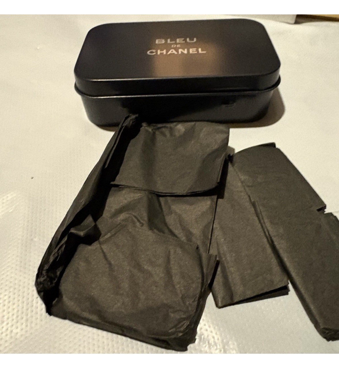Chanel Bleu de Chanel Set of Hair Comb, Scissors, and Tweezers RARE VIP Gift Set