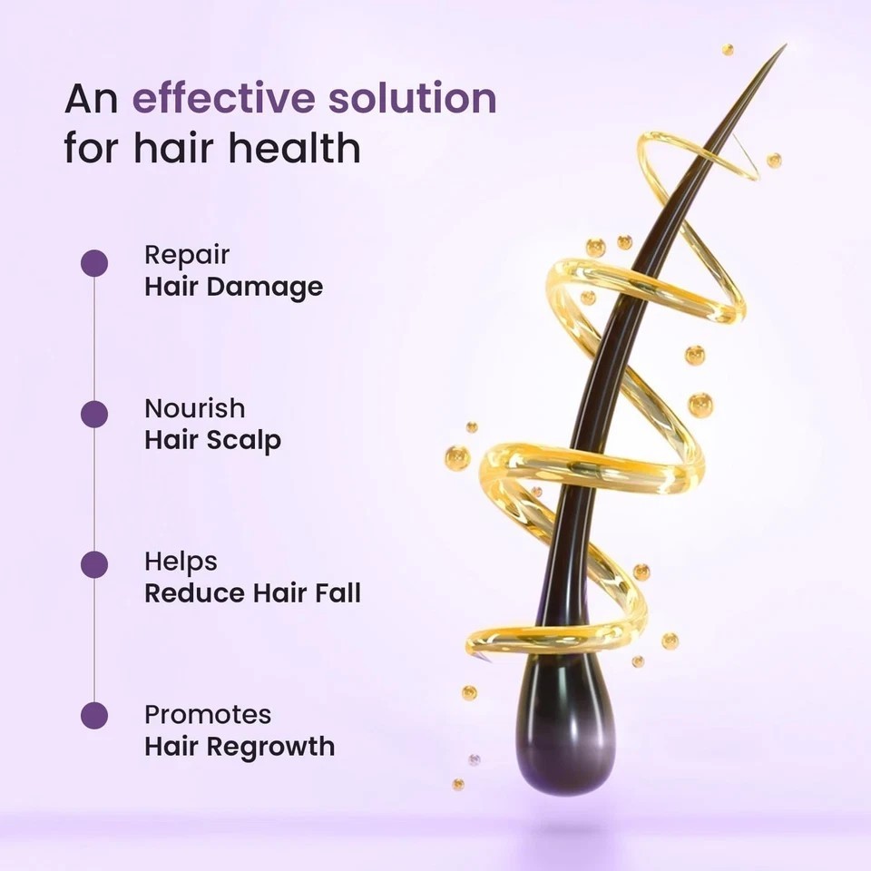 Hair Growth Capsule Biotin Supplement with DHT Blocker , Reduce Hair Fall