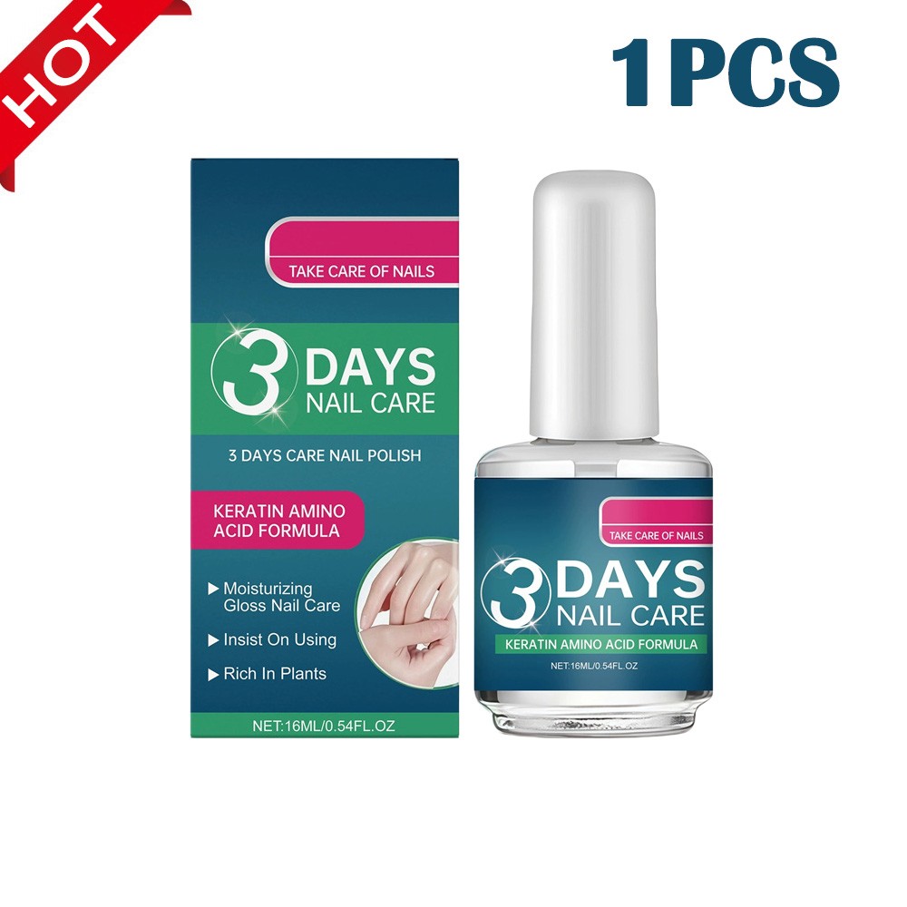 1-3PACK 3 Days Nail Care – Keratin Amino Acid Formula Superior Nail Nourish ~HOT