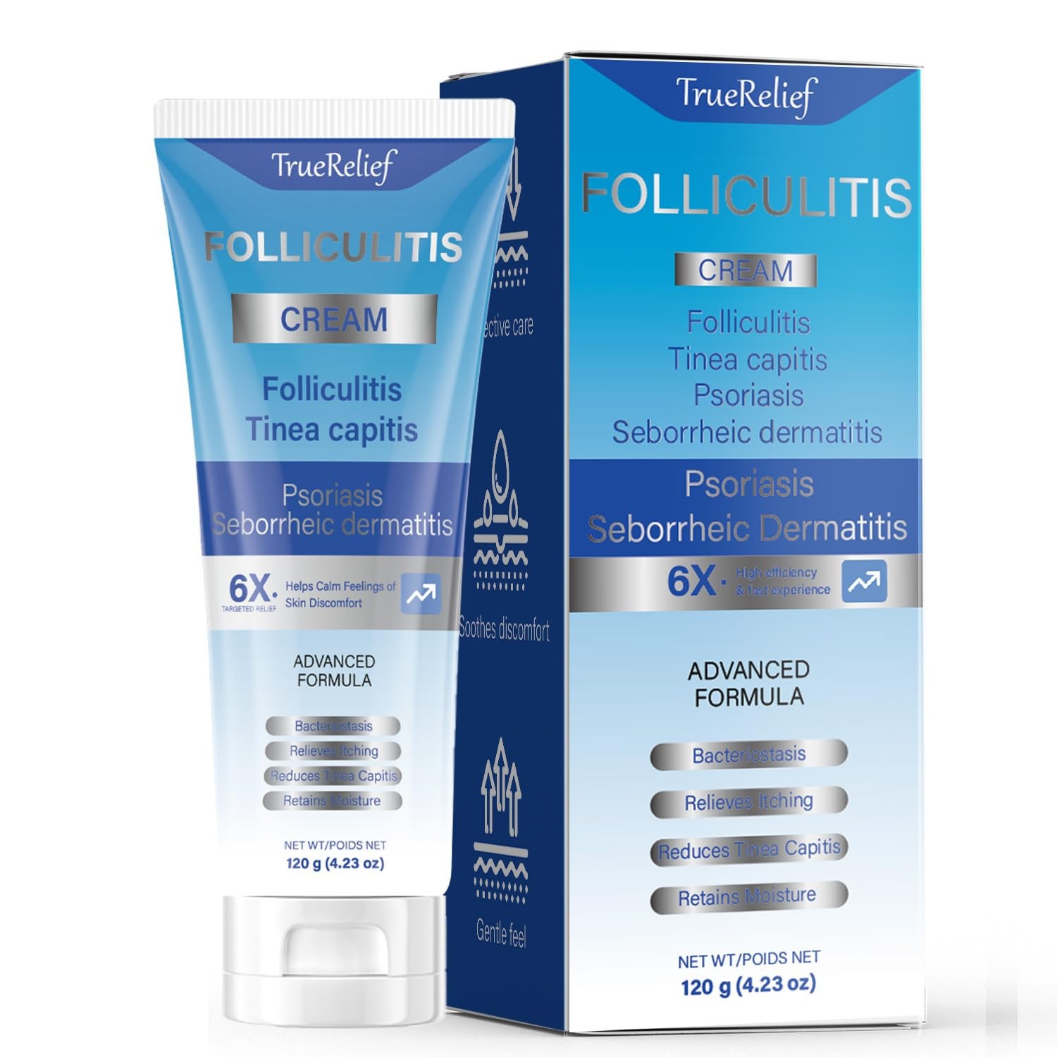 Folliculitis Cream 120g for Ingrown Hair Razor Bumps Skin Care