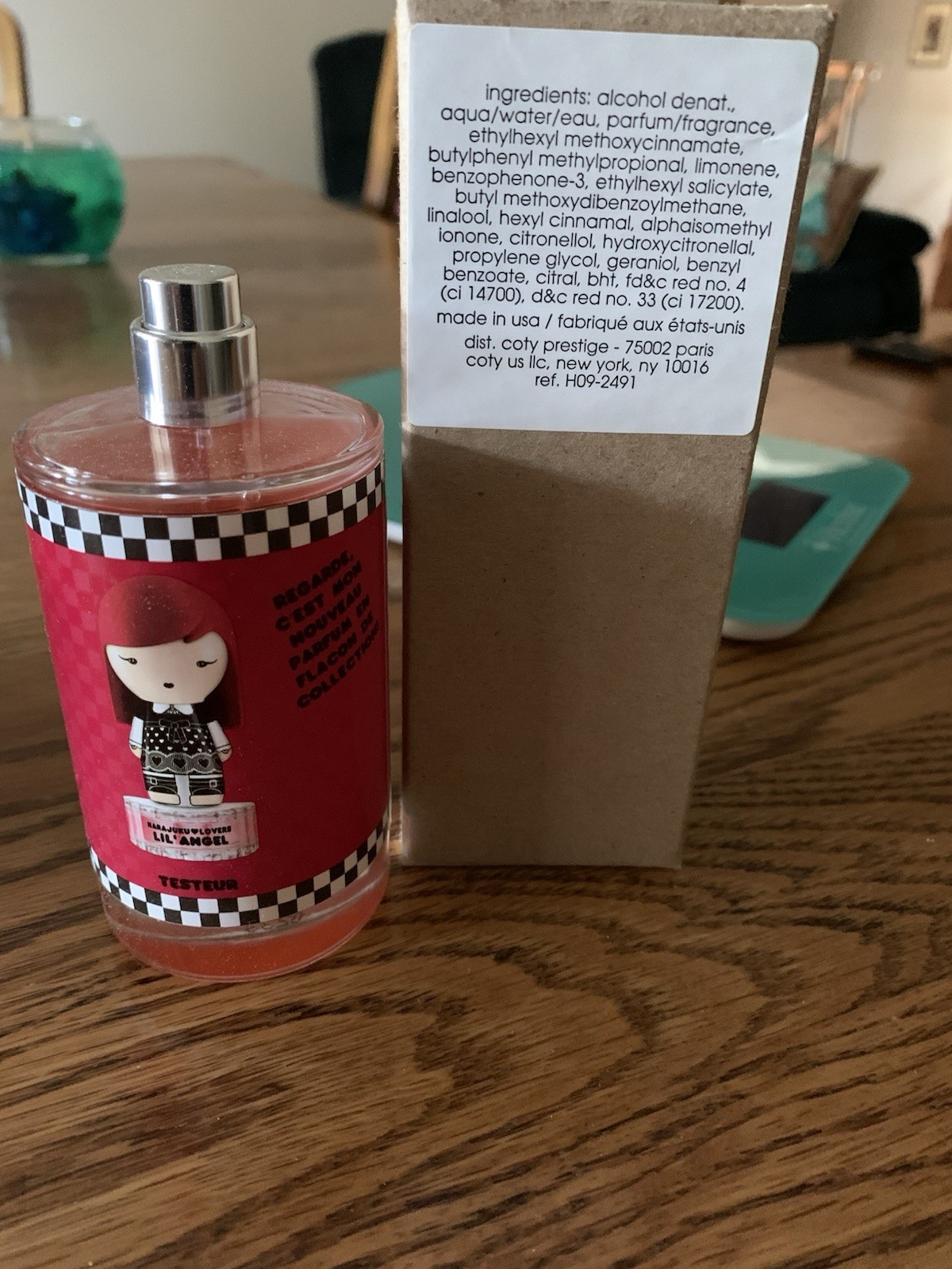 Gwen Stefani Harajuku Lovers Wicked Style Li’l Angel Eau De Toilette EDT 3.4 oz