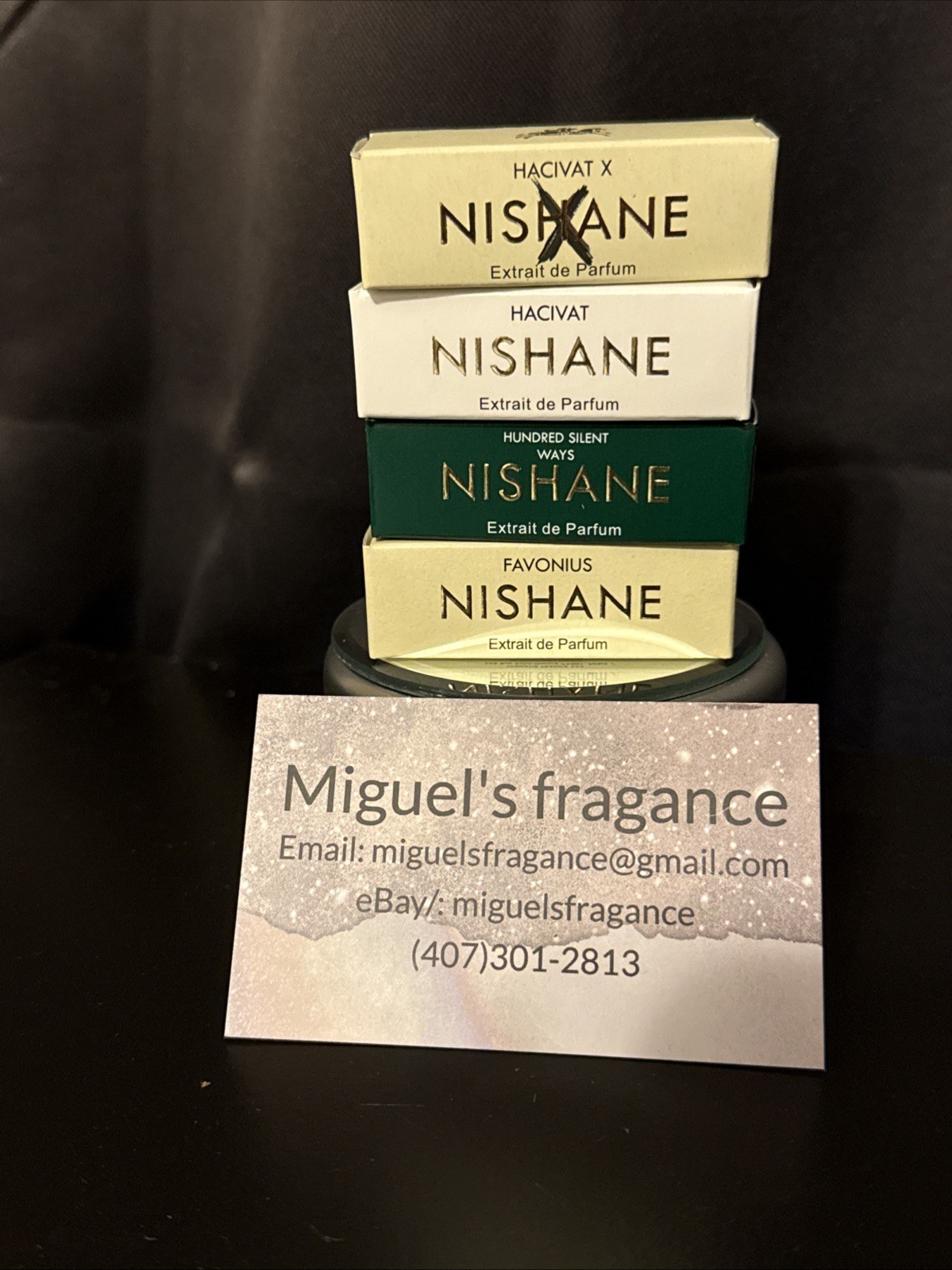 Nishane Extract De Parfum Bundle Of 4. Vials