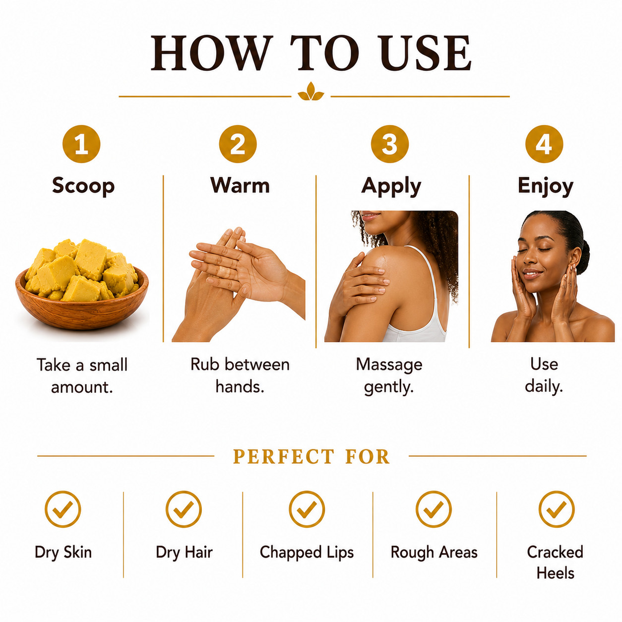 African Shea Butter Bulk Ivory Raw Wholesale 100% Pure Natural Organic Unrefined