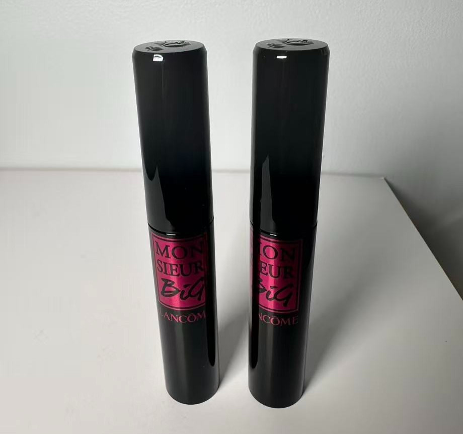 2, Lancome Monsieur Big Mascara Big Volume Black Mascara – Full Size 10ml each