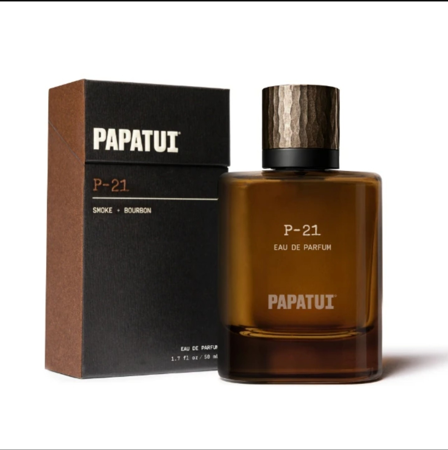 Papatui Cologne Smoke + Bourbon 1.7 Fl Oz/50 mL