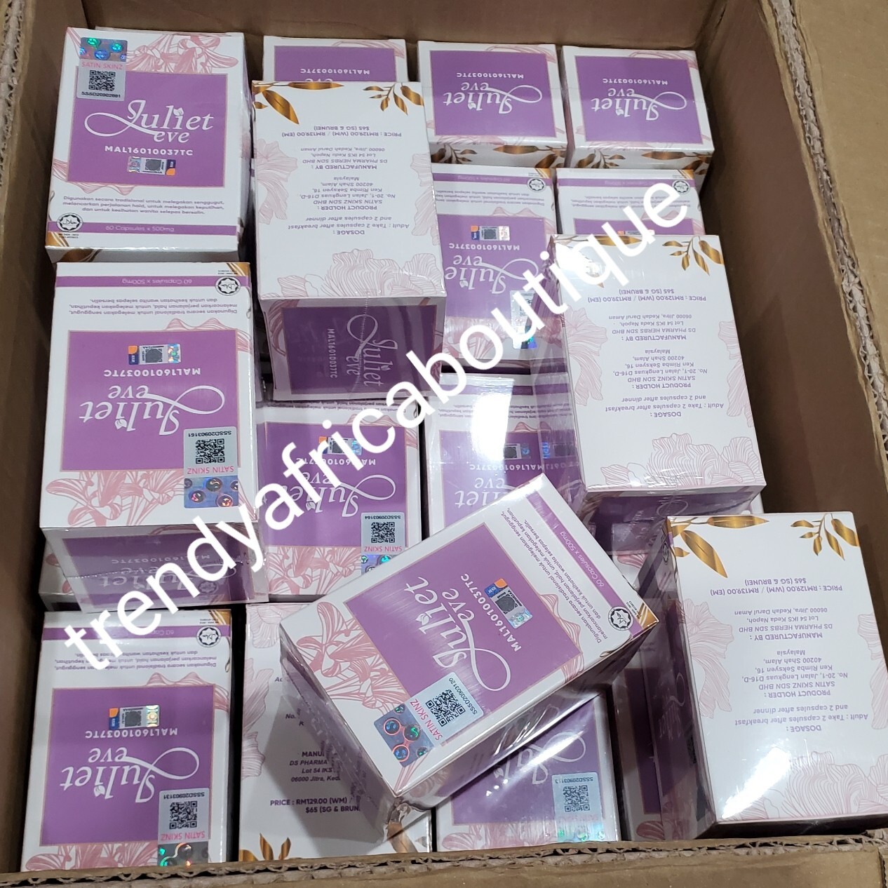 2pcs. Juliet EVE X 1 Bottle + NEW BeauLady NOURISHIEING INTIMACY X 1