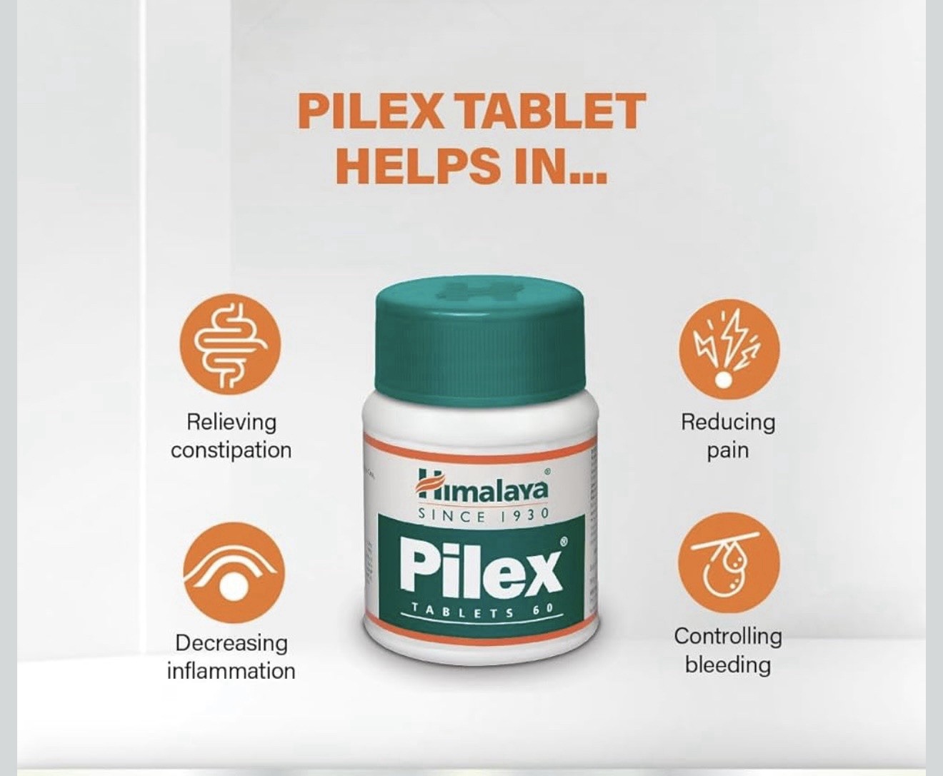 Himalaya Pilex Tablet | India’s Most Trusted piles treatment|3×60 Tablets