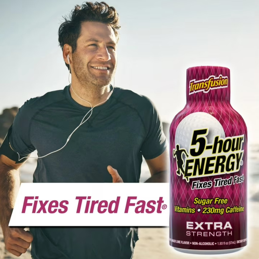 5-Hour Energy Shot, Extra Strength Transfusion Flavor, 30 Count