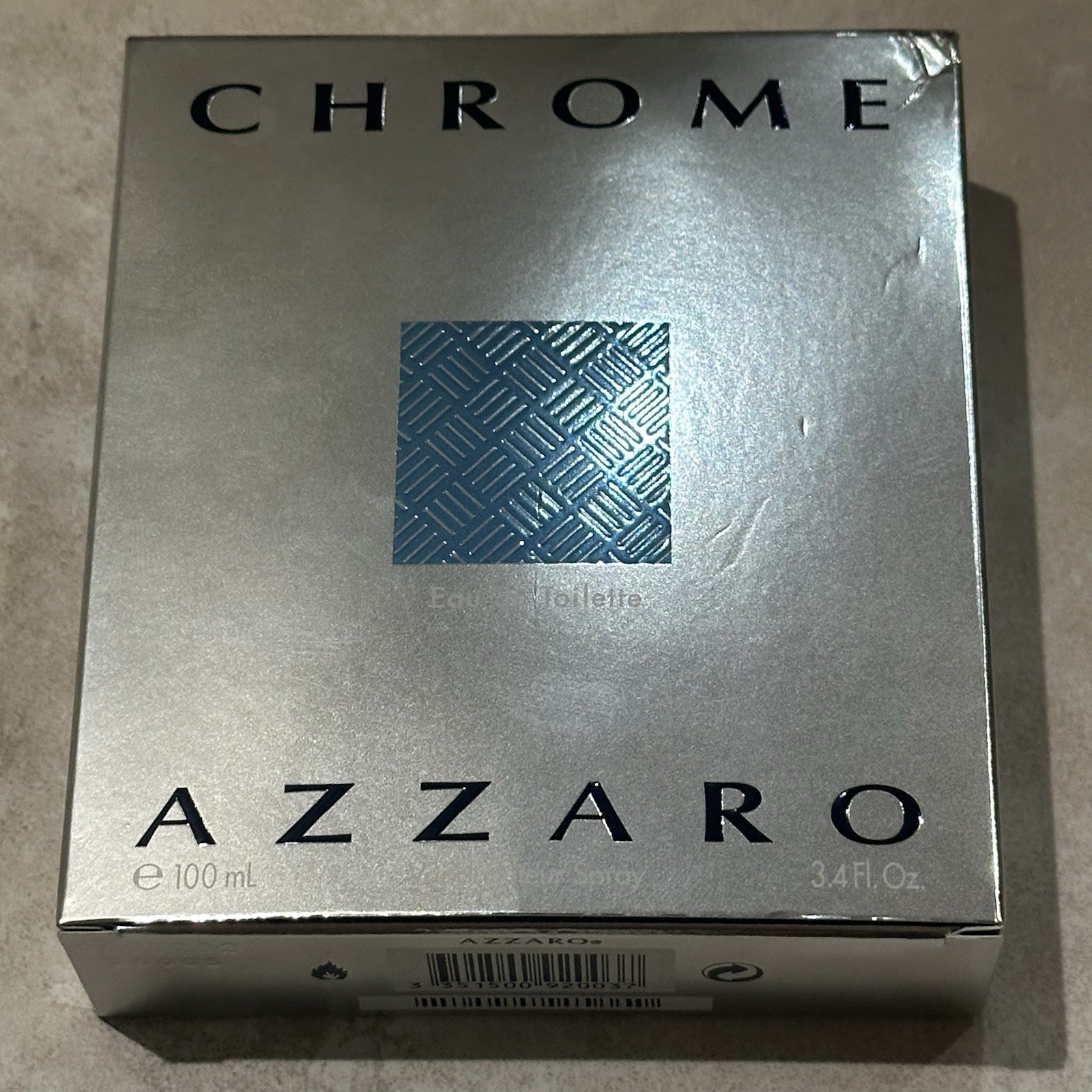 CHROME by Loris Azzaro for Men Cologne 3.3 oz / 3.4 oz EDT New in Box
