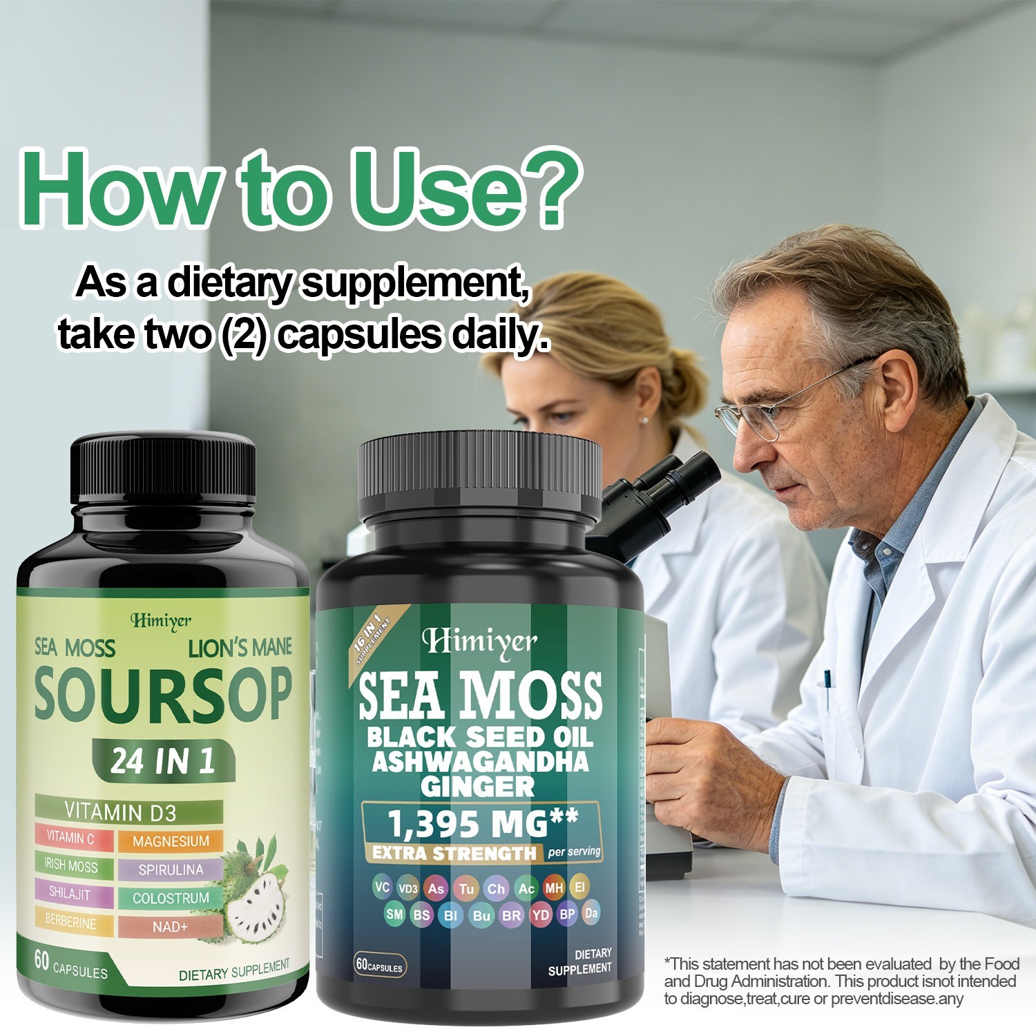 Soursop&Sea Moss Bundle – immune health, digestion, metabolic support