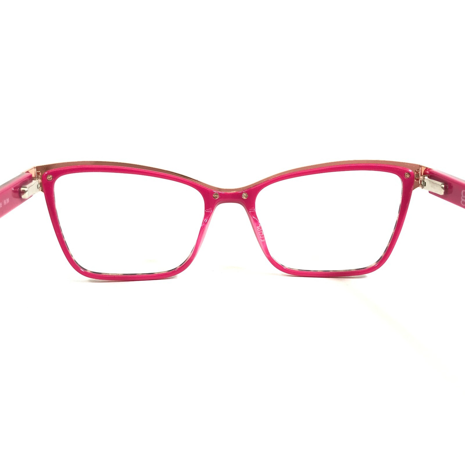 Gwen Stefani Eyeglasses Frames GX082 MUL Brown Tortoise Pink Cat Eye 52-17-135