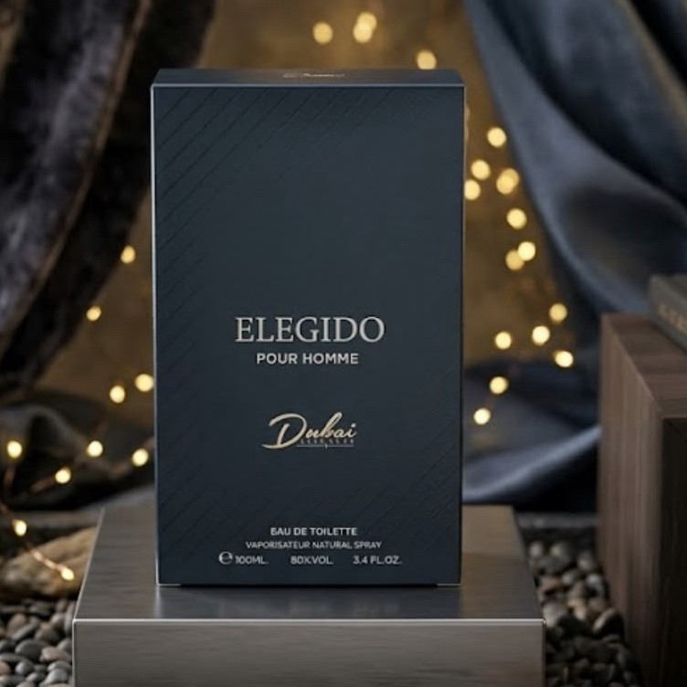 Dubai Elegido Pour Homme Eau de Toilette Spray, Regular Size 3.4 fl oz