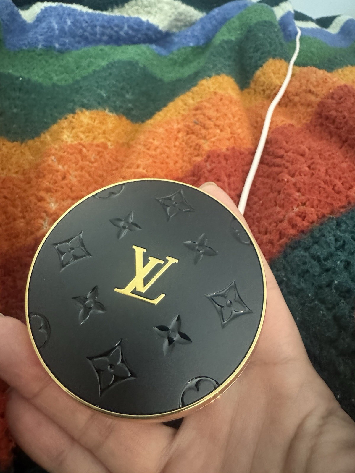Louis Vuitton Shimmer Eyeshadow Quad Palette Champagne Mauve Taupe Dark Brown
