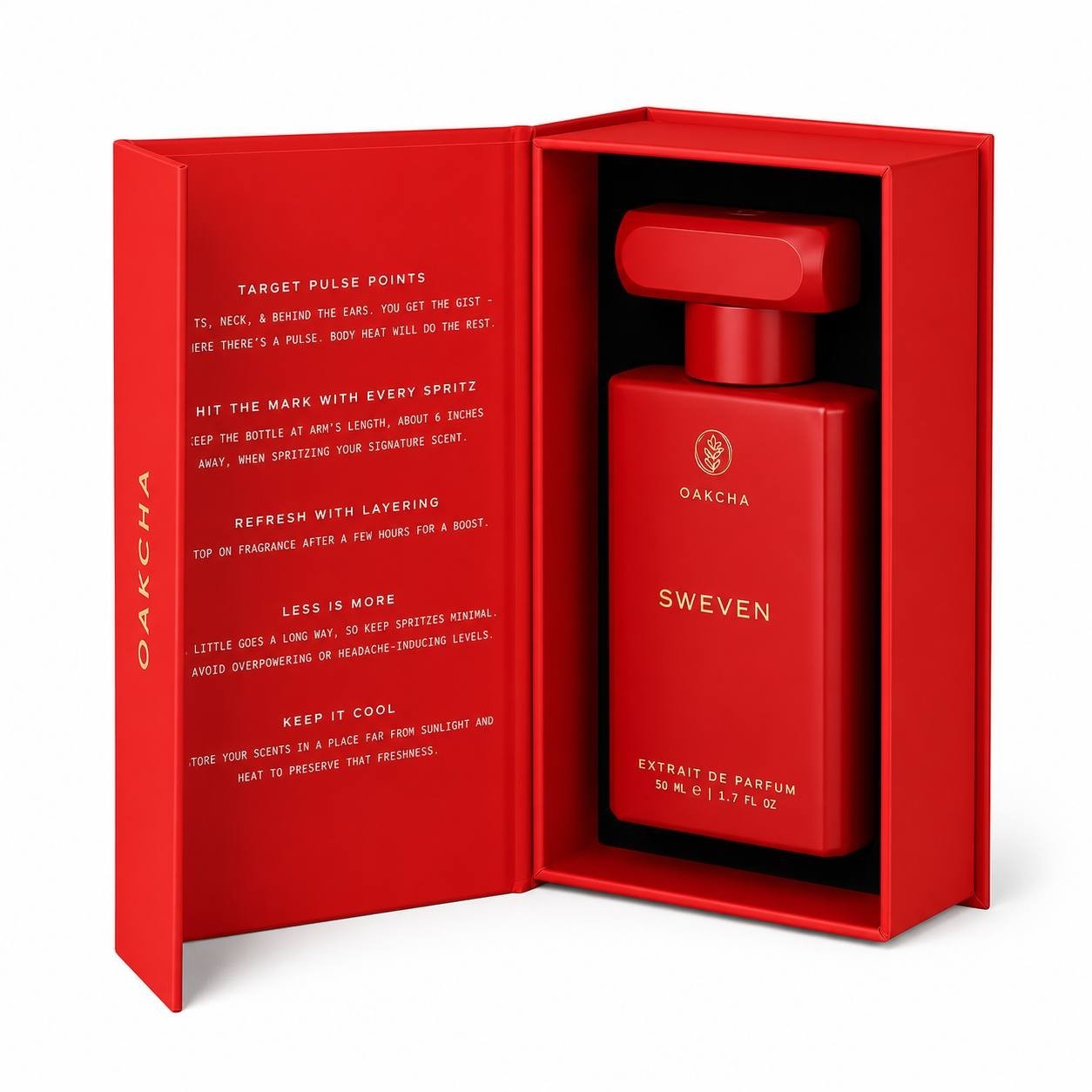 OAKCHA Sweven Extrait De Parfum 50ml/1.7oz – Long-Lasting Jasmine & Cedarwood
