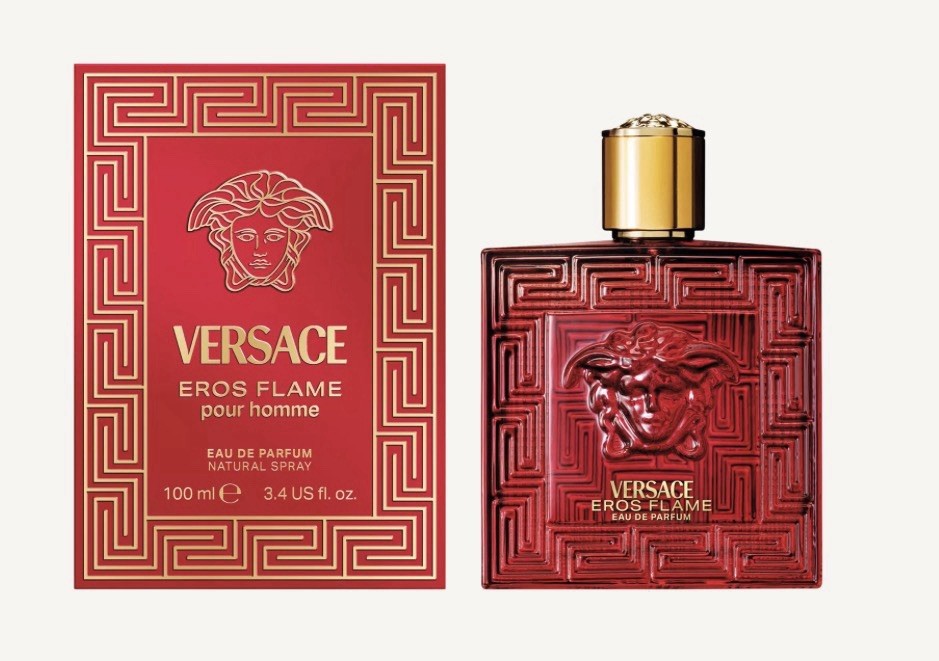 Versace Eros Flame Men’s Eau de Parfum Spray, 3.4 oz (100ml)