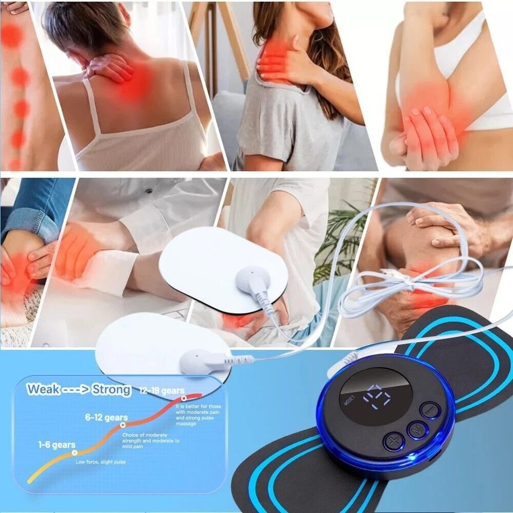 EMS Foot Massager with Remote Control, Pain-Relief for Feet Neuropathic Relief