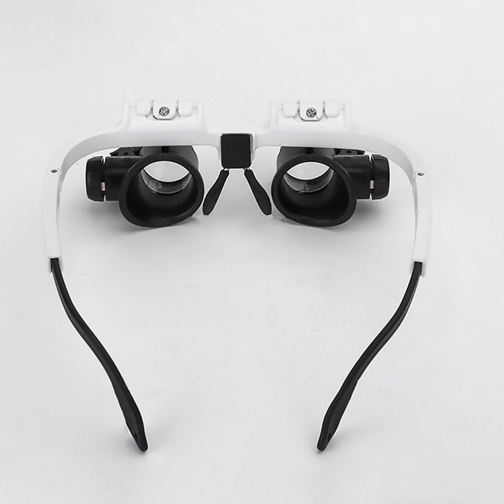 1Pc XXX Binocular LED Magnifying Headset Flexible Design for Precision Work for