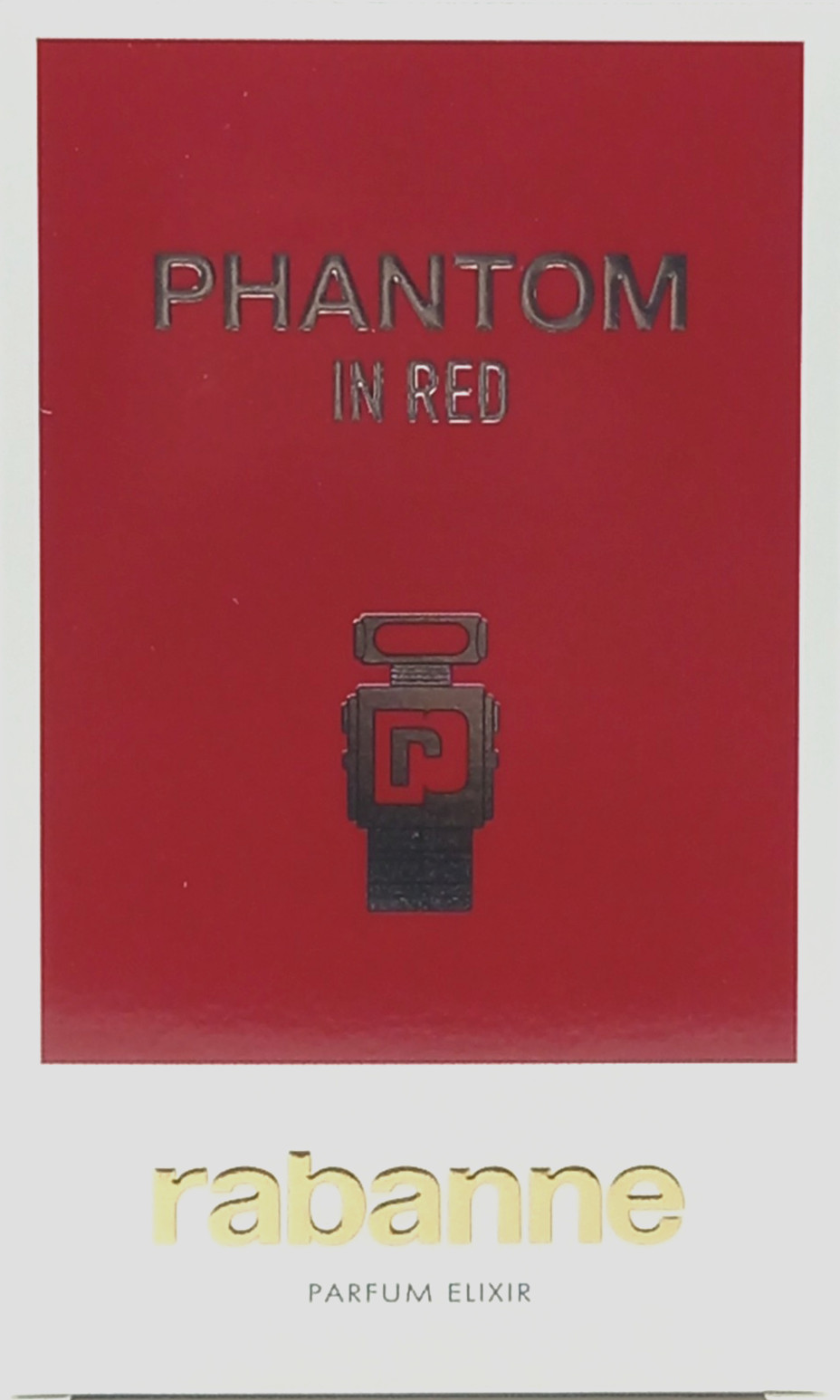 PACO RABANNE PHANTOM IN RED PARFUM ELIXIR SPRAY MEN 3.4 Oz / 100 ml BRAND NEW!!!