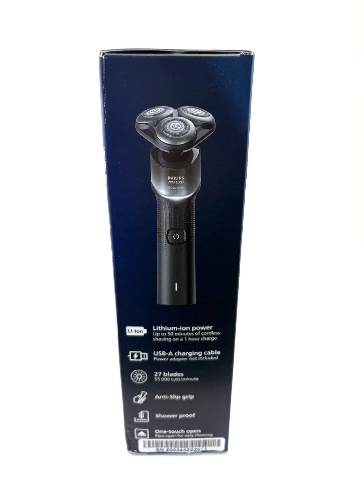 Philips Norelco Shaver 5000X Men’s Wet Dry Cordless Rechargeable Shower Proof