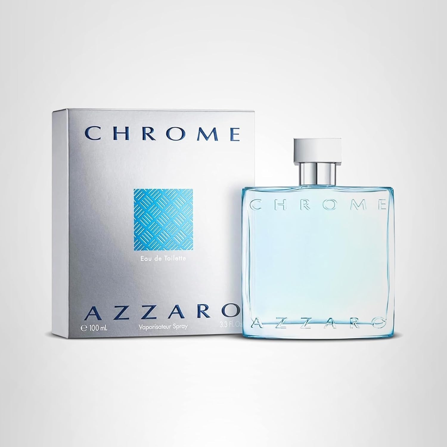 CHROME by Loris Azzaro for Men Cologne 3.3 oz / 3.4 oz EDT New in Box
