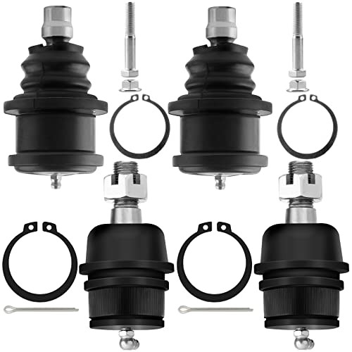 4pcs 2WD 4WD Front Suspension Kit Upper Lower Ball Joints Fit 1995-2001 For