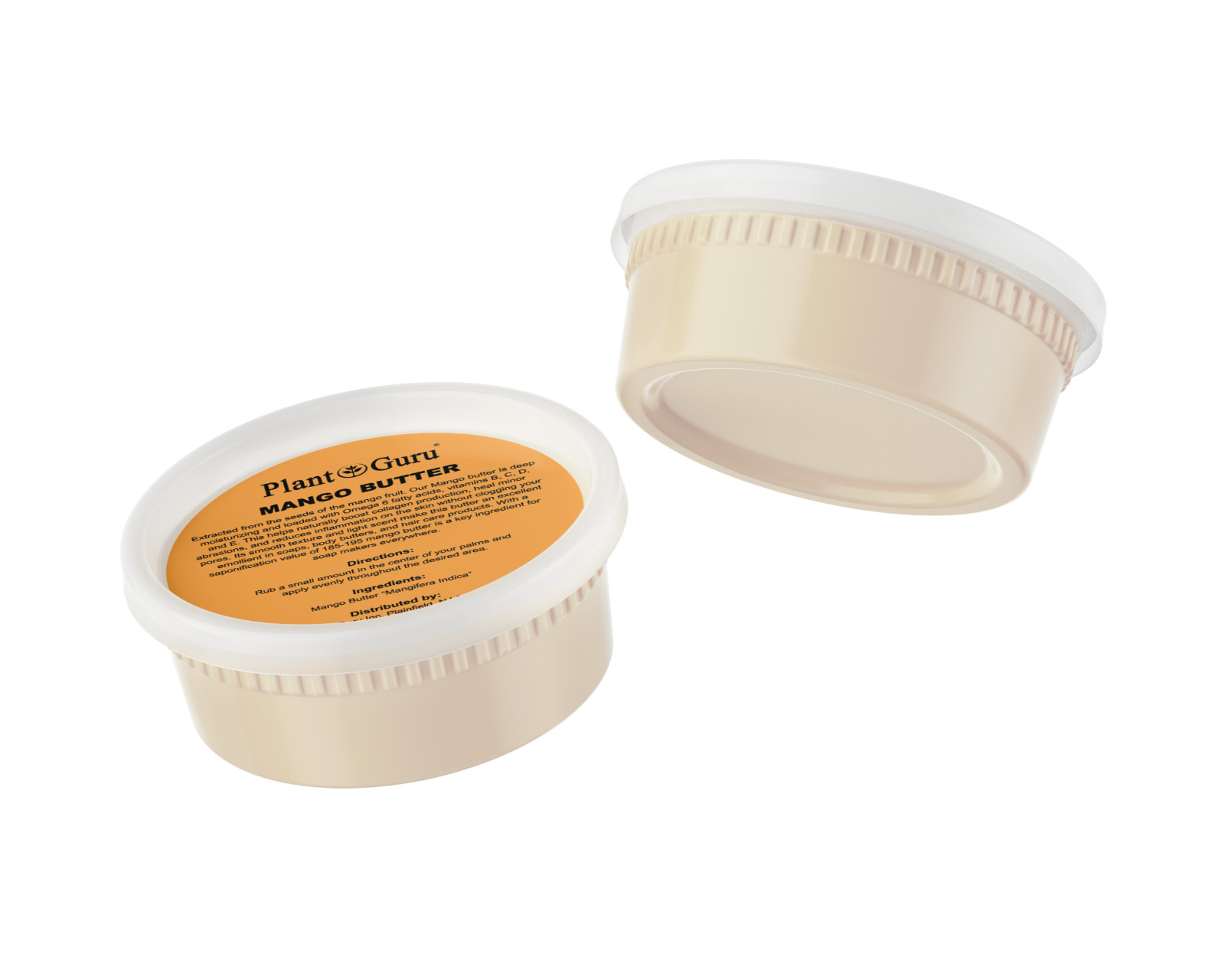Mango Butter Raw 8 oz. 100% Pure Unrefined Organic Natural For Skin, Body, Hair